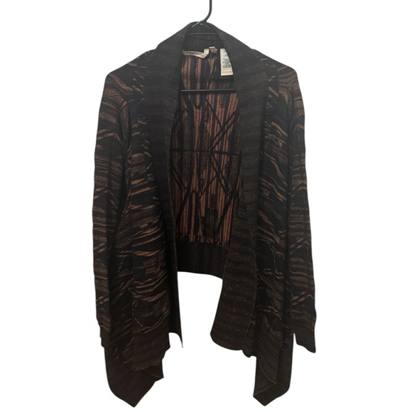 Soft Surroundings Open Waterfall Cardigan Size Medium - Picture 3 of 7